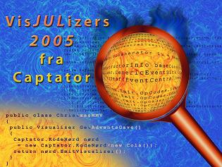 Captators Adventskalender 2005 - fire visualizers til Visual Studio 2005